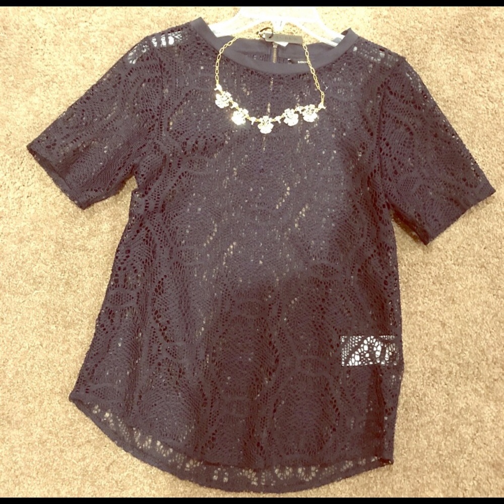 Banana Republic Lace Top